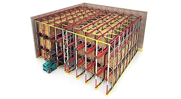 İçine Girilebilir Raf Sistemleri