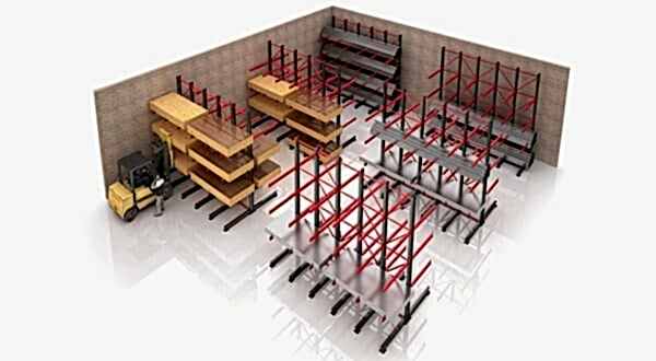 Konsol Kollu Raf Sistemi
