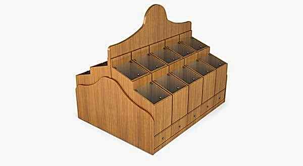 Orta Ahşap Bakliyat Reyonu