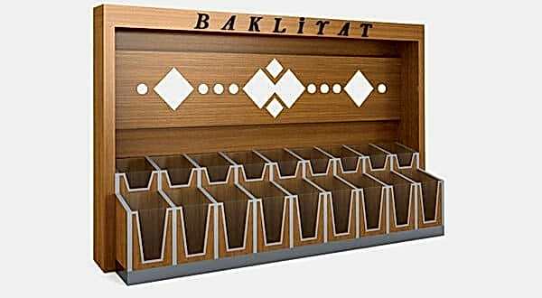 Özel Ahşap Bakliyat Reyonu